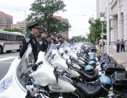 Police and Motorcycles