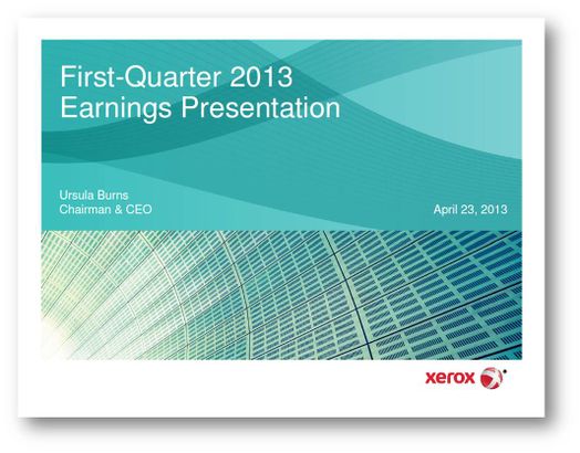 Q1 2013 Q1 2013