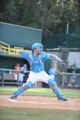 UCLA Catcher in Easton Force Gear