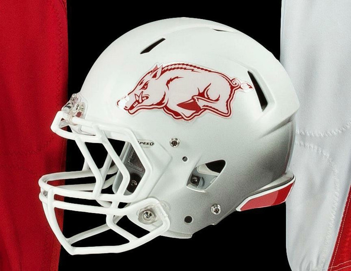 Riddell Speed Helmet with Univ. of Arkansas HydroFX Graphics